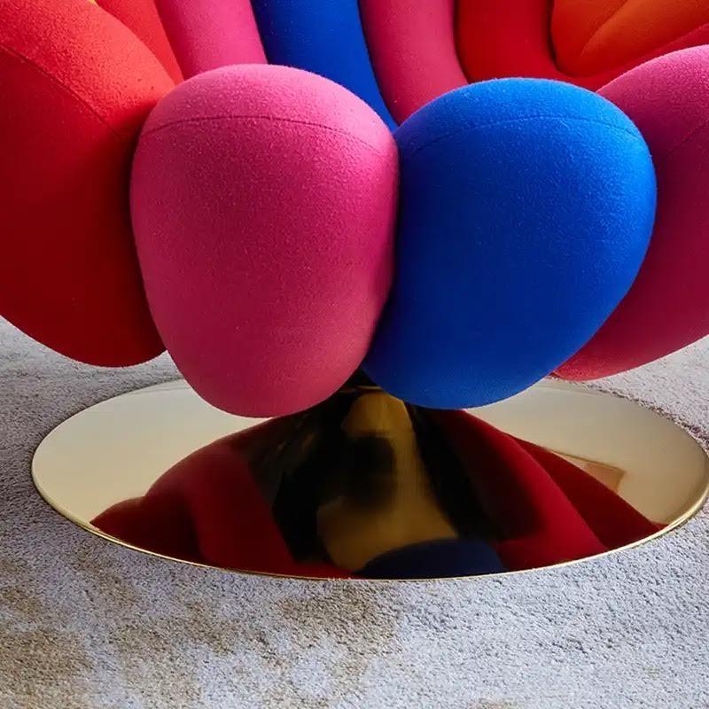 The Multicolor Swivel Chair