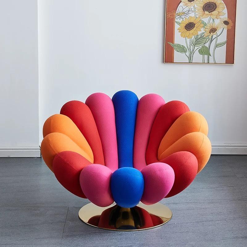 The Multicolor Swivel Chair