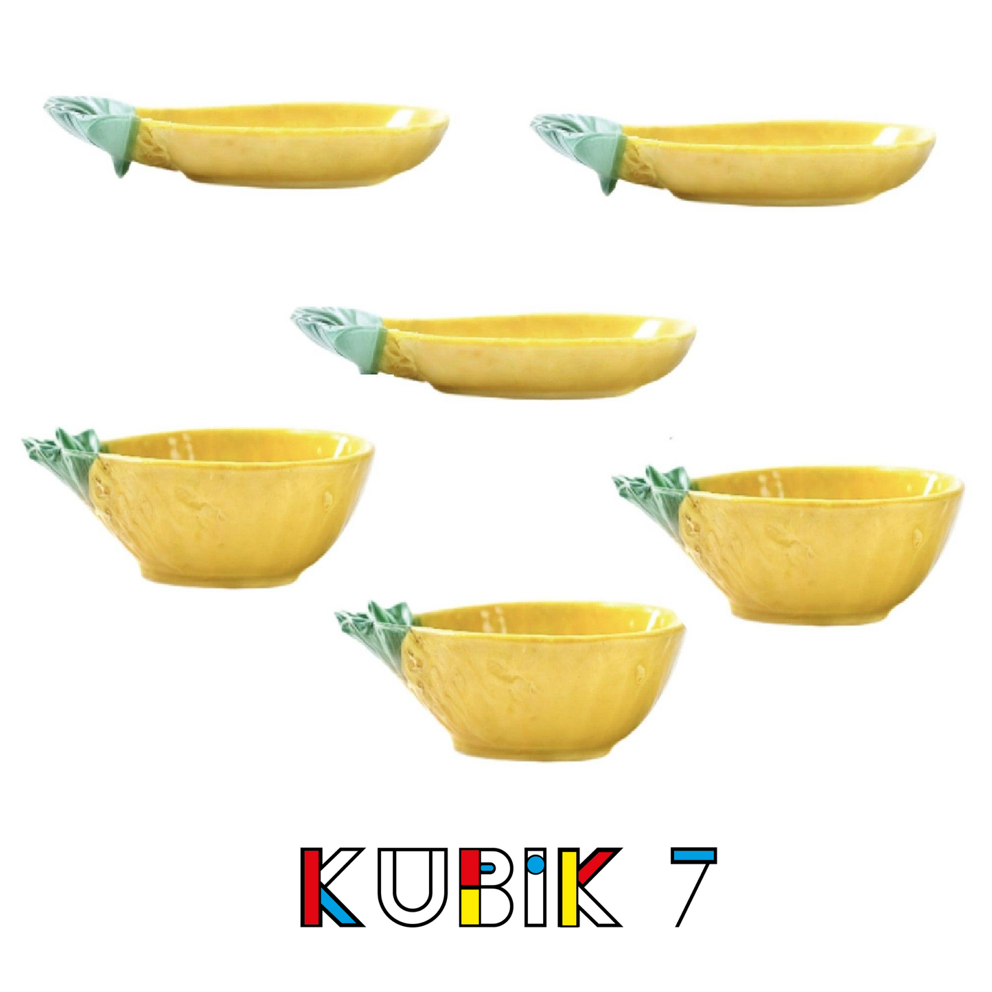 The Pineapple Yellow Dishes