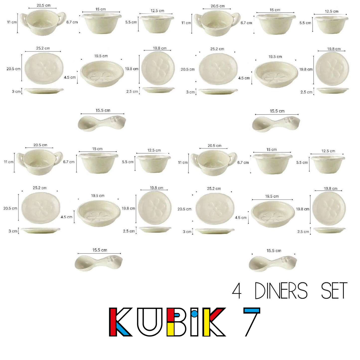 Biary Crockery Set