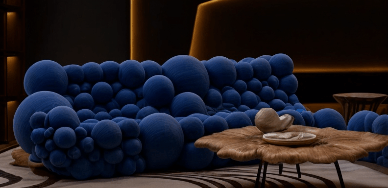 The Bubbles Sofa