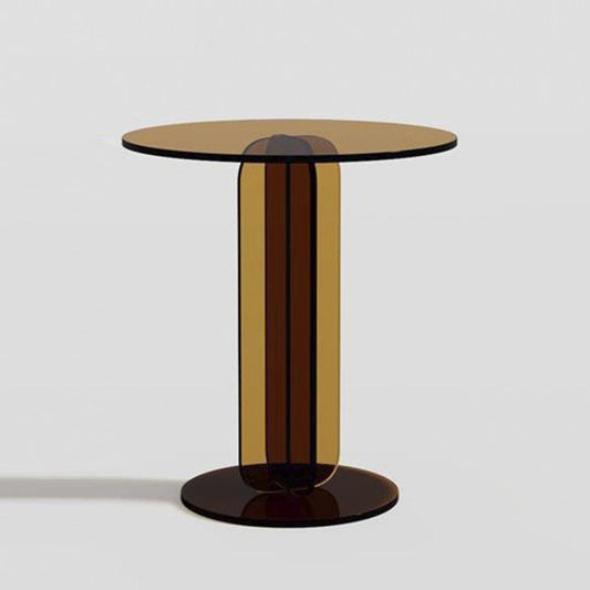 The Mustard Acrylic Table