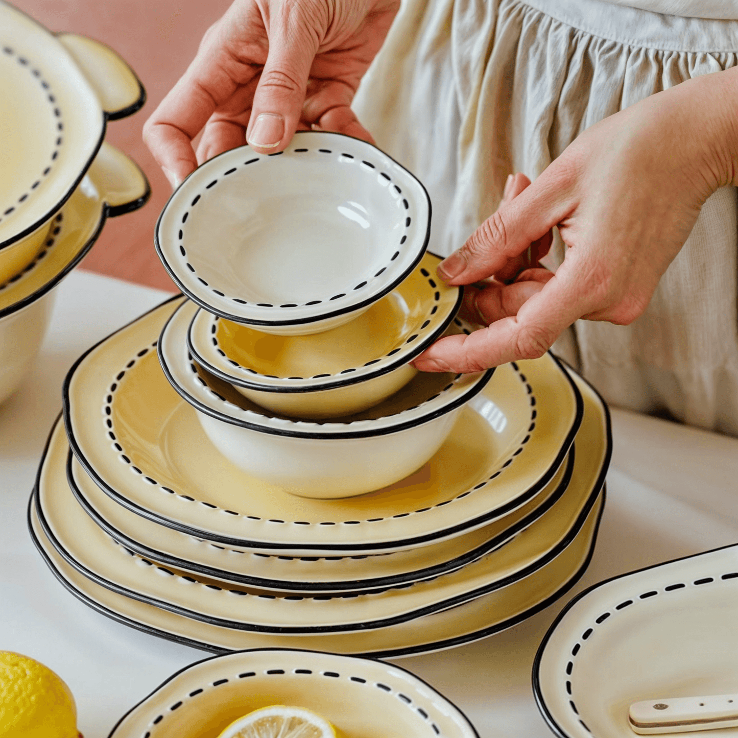 Magnolia Crockery Set